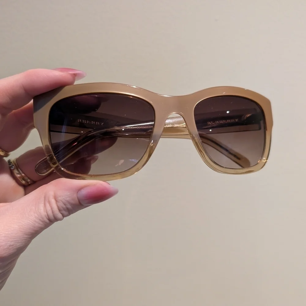 Burberry Women's Brown Gold Sunglasses - Picture 2 of 16